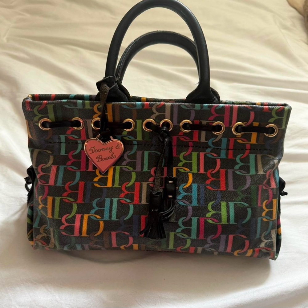 Dooney & Bourke Monogram Multicolor Handbag